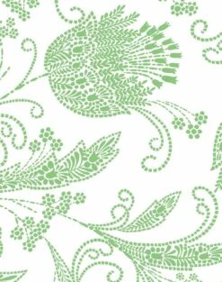 'Dear Prudence' Wallpaper By Wallshoppe - Green -Wallpaper Store Dear Prudence web green detail de516acb 6098 40e3 8225 fa6f317007b8
