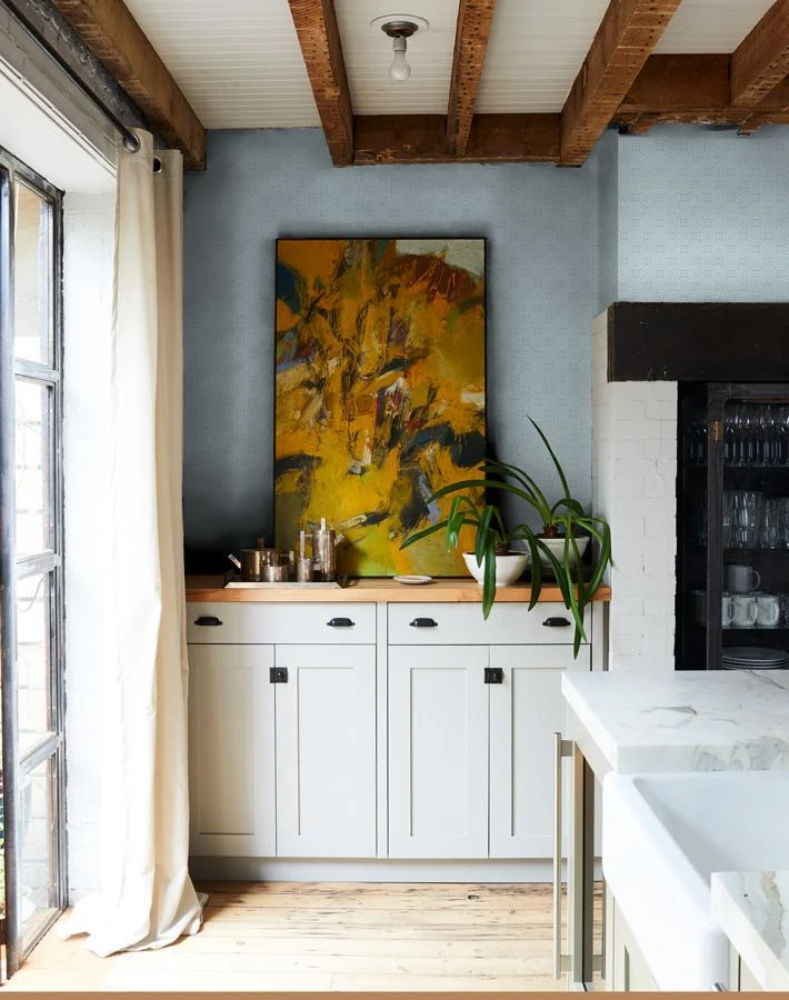 'Dot Dot' Wallpaper By Wallshoppe - Sky 4 'Dot Dot' Wallpaper By Wallshoppe - Sky - Image 2