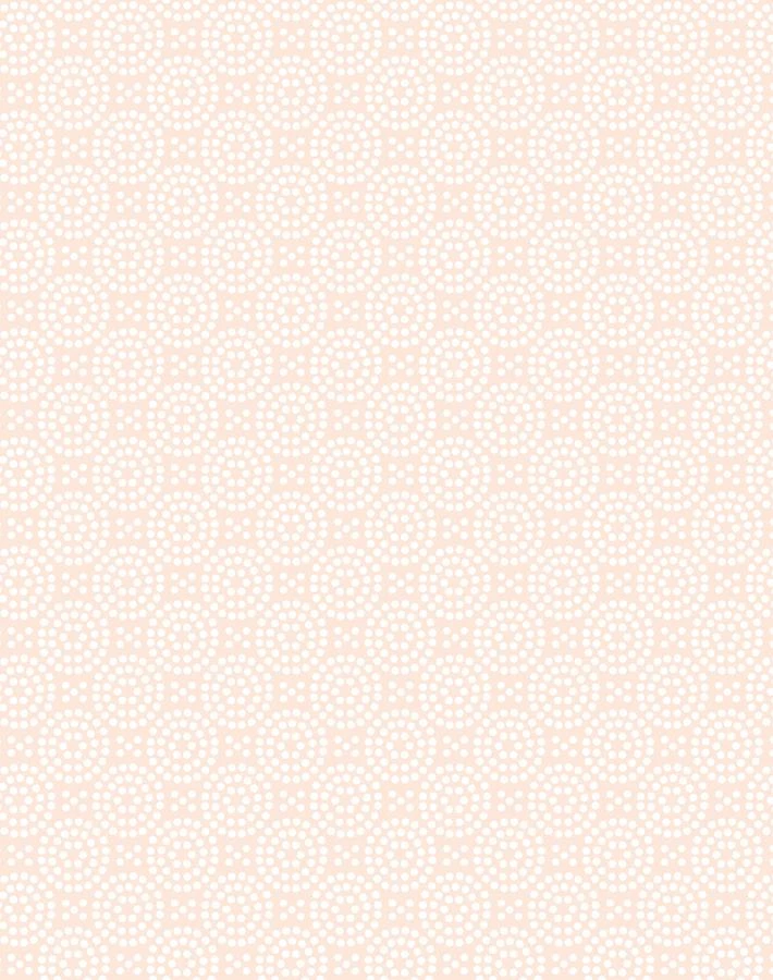 'Dot Dot' Wallpaper By Wallshoppe - Peach 3 'Dot Dot' Wallpaper By Wallshoppe - Peach