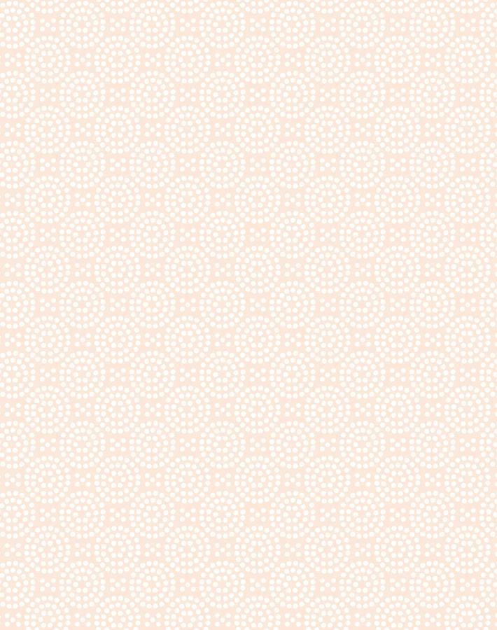 'Dot Dot' Wallpaper By Wallshoppe - Peach 6 'Dot Dot' Wallpaper By Wallshoppe - Peach - Image 4
