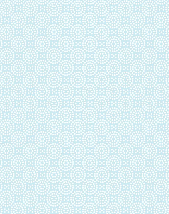 'Dot Dot' Wallpaper By Wallshoppe - Sky 3 'Dot Dot' Wallpaper By Wallshoppe - Sky