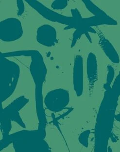 'El Quijote' Wallpaper By Chris Benz - Emerald Blue -Wallpaper Store ElQuijote 2color Emerald Blue B bdc740b3 cb0b 4455 b2e1 ef69a8315766