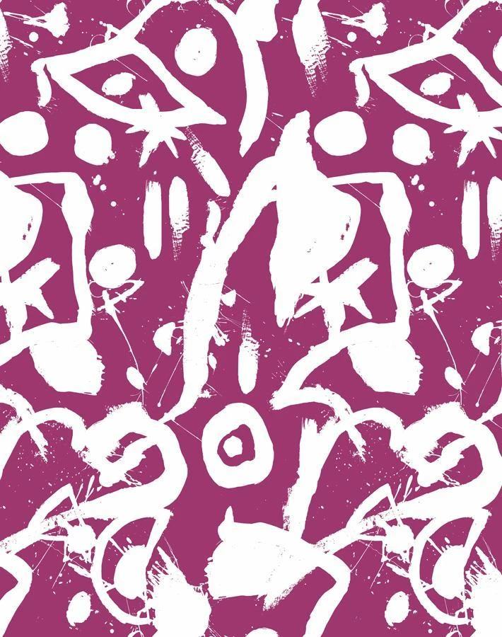 'El Quijote' Wallpaper By Chris Benz - Eggplant 6 'El Quijote' Wallpaper By Chris Benz - Eggplant - Image 4