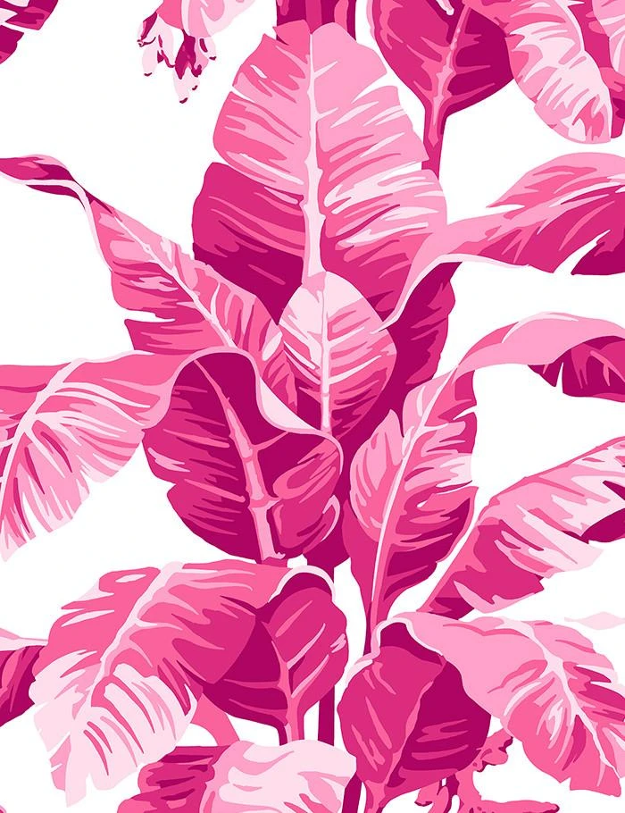 'Electric Palm' Wallpaper By Nathan Turner - White 3 'Electric Palm' Wallpaper By Nathan Turner - White