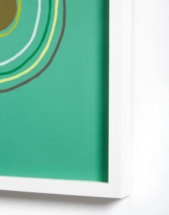 'Electric Avocado' Framed Art By Tea Collection -Wallpaper Store Electric Avocado by Tea Collection Detail