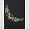 'Electric Banana' Framed Art By Tea Collection -Wallpaper Store Electric Banana by Tea Collection