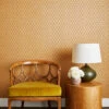 'Evelyn's Chicken Wire' Kraft Wallpaper By Sarah Jessica Parker - Metal 1 'Evelyn's Chicken Wire' Kraft Wallpaper By Sarah Jessica Parker - Metal -Wallpaper Store Evelyn s Chicken Wire on Kraft Metal RS