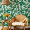 'Fiddle Fig' Grasscloth Wallpaper By Nathan Turner - Natural -Wallpaper Store Fiddle Fig Grasscloth RS