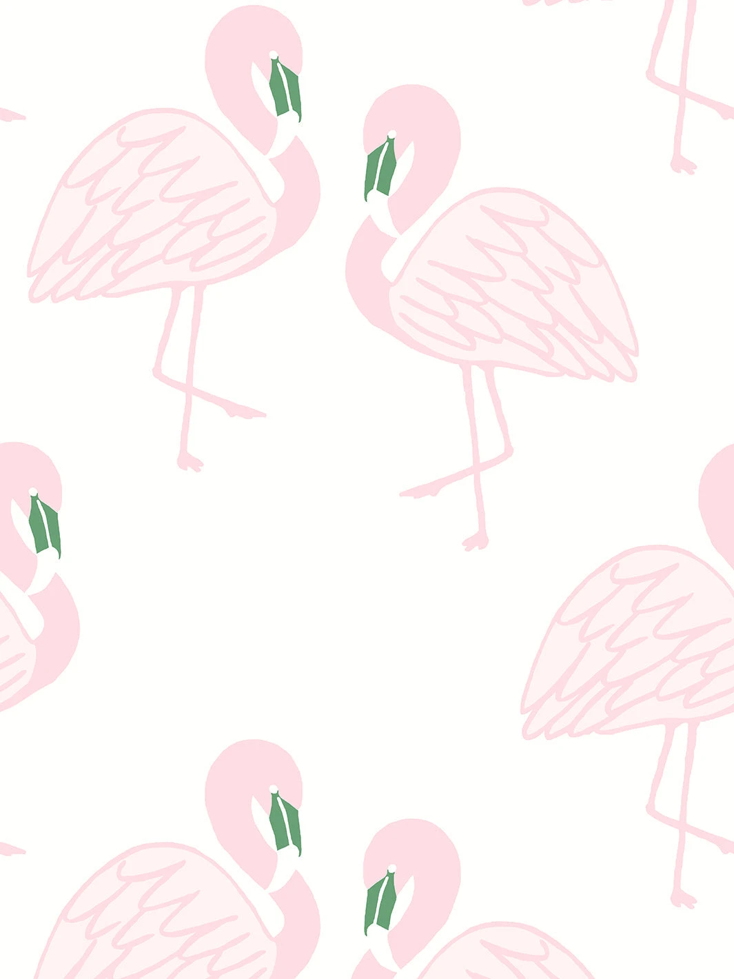 'Flamingos' Wallpaper By Tea Collection - Beverly Hills 3 'Flamingos' Wallpaper By Tea Collection - Beverly Hills