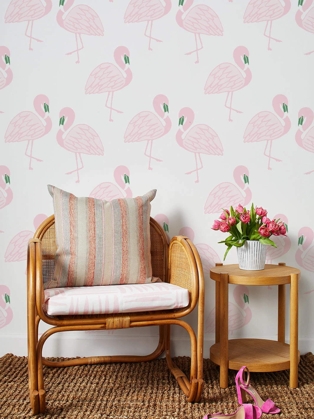 'Flamingos' Wallpaper By Tea Collection - Beverly Hills 4 'Flamingos' Wallpaper By Tea Collection - Beverly Hills - Image 2