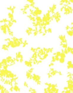 'Françoise Floral' Wallpaper By Clare V. - Yellow -Wallpaper Store Francoise Floral by Clare V Yellow detail