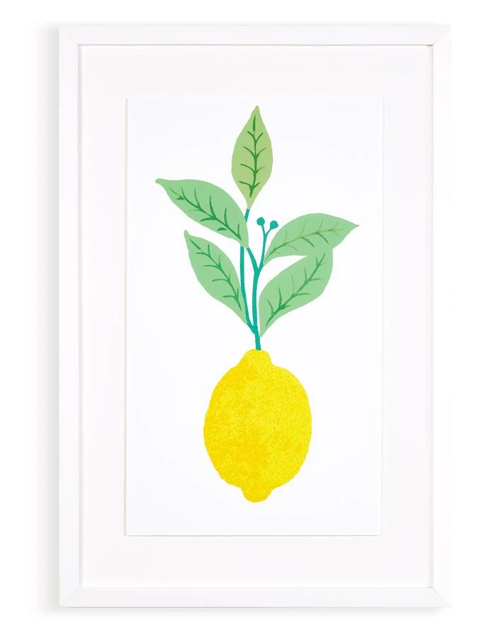 'Fresh Lemon' Framed Art By Nathan Turner 3 'Fresh Lemon' Framed Art By Nathan Turner