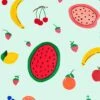 'Fruit Punch' Wallpaper By Carly Beck - Robins Egg 1 'Fruit Punch' Wallpaper By Carly Beck - Robins Egg -Wallpaper Store Fruit Punch robins egg design 85f018b4 6dd9 4d5c 8b9e 97cd0aab32ce