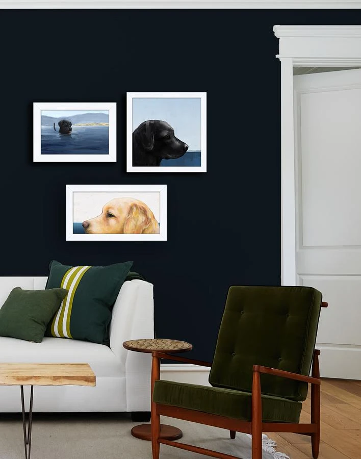 'Golden Gaze' Framed Art By Nathan Turner 3 'Golden Gaze' Framed Art By Nathan Turner - Image 2