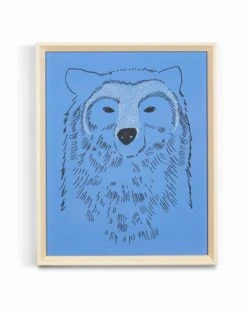 'Grizzly' Framed Art By Tea Collection