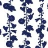 'Hollyhock' Wallpaper By Clare V. - Navy 2 'Hollyhock' Wallpaper By Clare V. - Navy -Wallpaper Store Hollyhock Navy product e05082ba 991a 48e4 b904 97352036206a