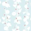 'Hollyhock' Wallpaper By Clare V. - Sky -Wallpaper Store Hollyhock Sky product c853bd51 4de5 4a4d 8d27 da3034978ec3