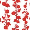 'Hollyhock' Wallpaper By Clare V. - Red 2 'Hollyhock' Wallpaper By Clare V. - Red -Wallpaper Store Hollyhock red product 42e7a267 c2a8 48ae b476 f818f763ef3d