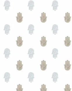 'Home Om' Wallpaper By Wallshoppe - Neutral