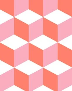 'Ice Cubist' Wallpaper By Wallshoppe - Red 8 'Ice Cubist' Wallpaper By Wallshoppe - Red -Wallpaper Store IceCubist red detail b51b8610 c605 403d be3e 8dcc3225056e