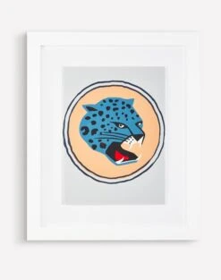 'Jaguar Seal' Framed Art By Tea Collection