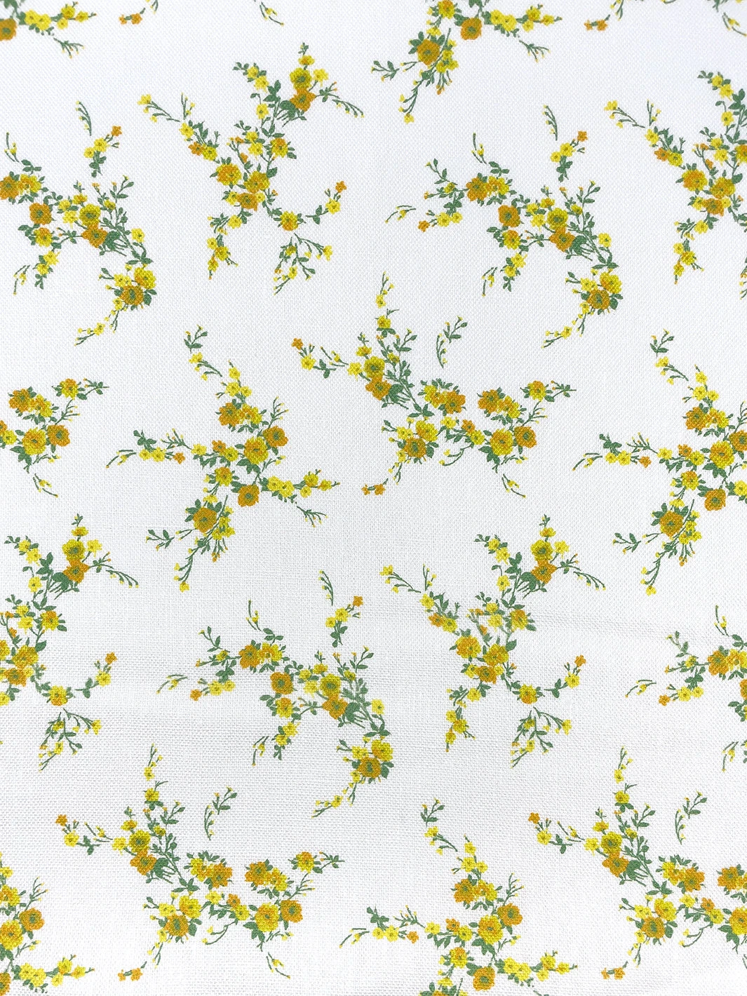'Fabric By The Yard - Jolene - Daffodil On Linen 4 'Fabric By The Yard - Jolene - Daffodil On Linen - Image 2