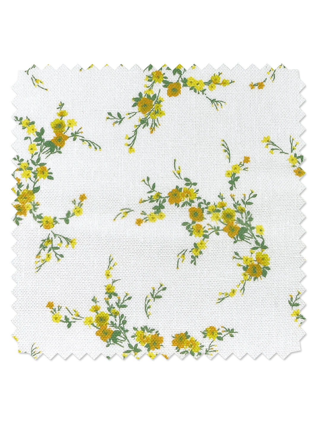'Fabric By The Yard - Jolene - Daffodil On Linen 3 'Fabric By The Yard - Jolene - Daffodil On Linen