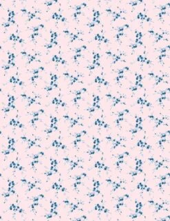 'Jolene' Wallpaper By Wallshoppe - Pink With Blue