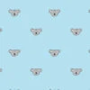 'Koala' Wallpaper By Tea Collection - Baby Blue