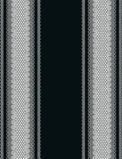 'Lace Front' Wallpaper By Nathan Turner - Onyx