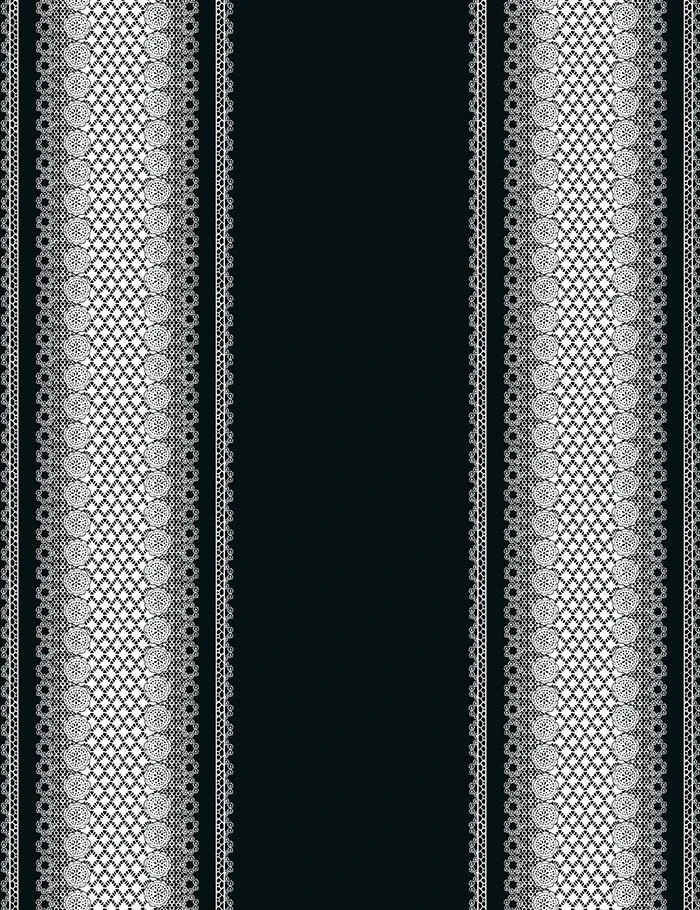 'Lace Front' Wallpaper By Nathan Turner - Onyx 3 'Lace Front' Wallpaper By Nathan Turner - Onyx