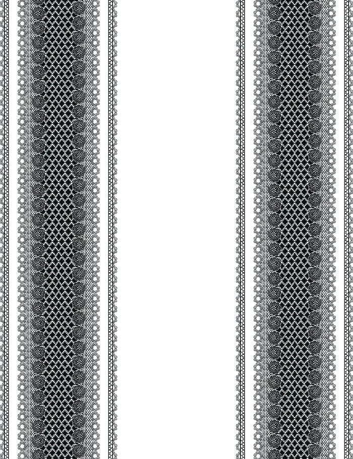 'Lace Front' Wallpaper By Nathan Turner - White 3 'Lace Front' Wallpaper By Nathan Turner - White