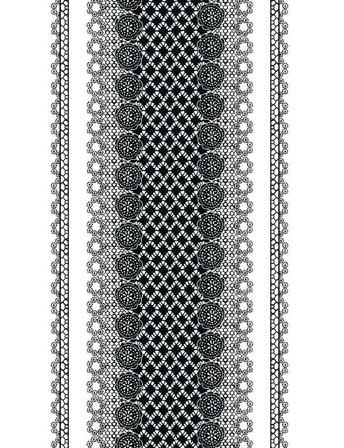 'Lace Front' Wallpaper By Nathan Turner - White 5 'Lace Front' Wallpaper By Nathan Turner - White - Image 3