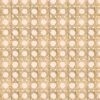 'Faux Large Caning' Wallpaper By Wallshoppe - Peach
