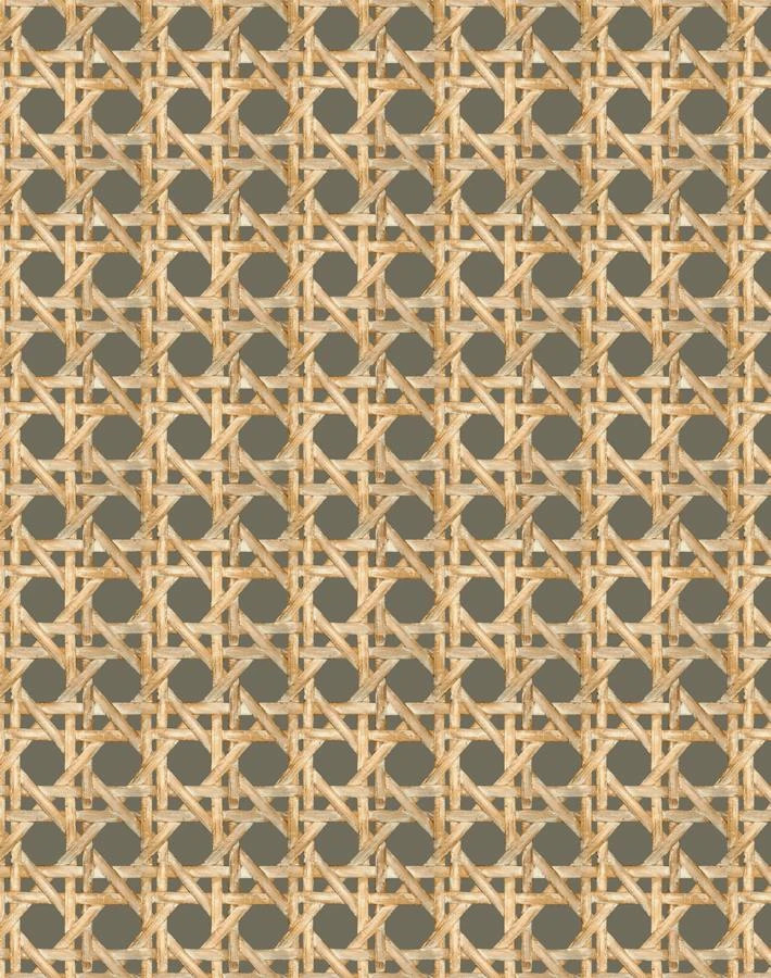 'Faux Large Caning' Wallpaper By Wallshoppe - Umber 5 'Faux Large Caning' Wallpaper By Wallshoppe - Umber - Image 3