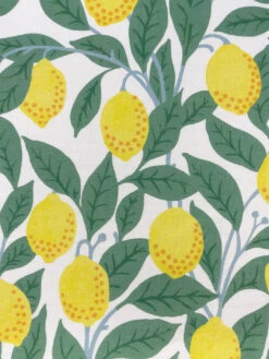 'Fabric By The Yard - Lemons - Natural On Organic Twill -Wallpaper Store Lemons Natural Linen Design2 514d35af d14d 47c1 a216 ab509df26a54