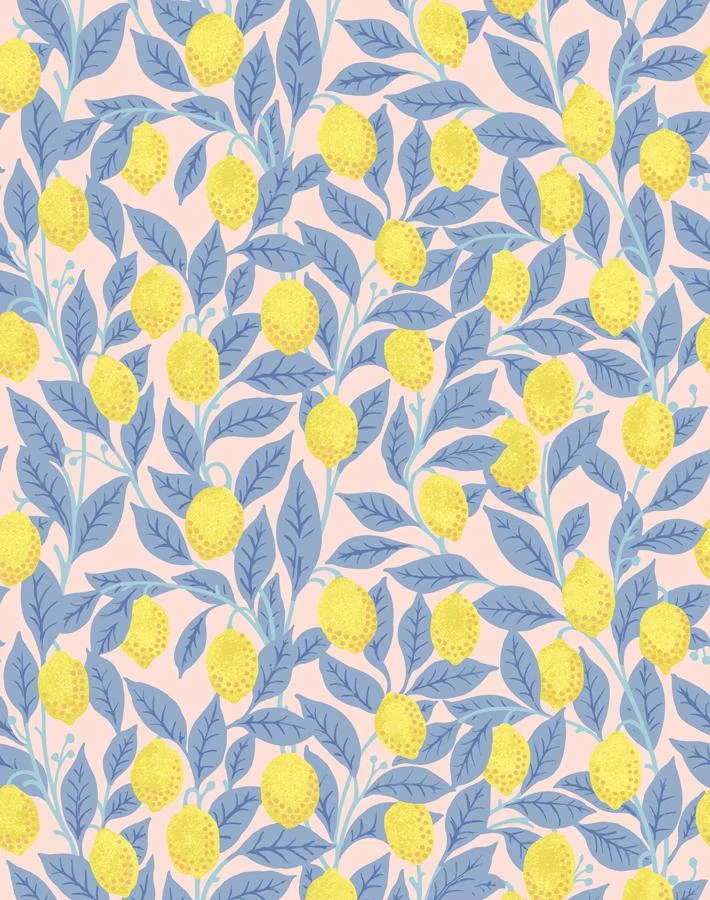 'Lemons' Wallpaper By Nathan Turner - Pink Lemonade 3 'Lemons' Wallpaper By Nathan Turner - Pink Lemonade