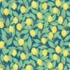 'Lemons' Wallpaper By Nathan Turner - Cadet Blue -Wallpaper Store Lemons duped cadetblue web 14175f54 965f 4ed1 a351 8ec8fb8661b0