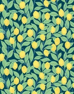 'Lemons' Wallpaper By Nathan Turner - Indigo 9 'Lemons' Wallpaper By Nathan Turner - Indigo -Wallpaper Store Lemons duped indigo web e7759b1e 9fe2 4088 bf68 f7aa8efb5ba7