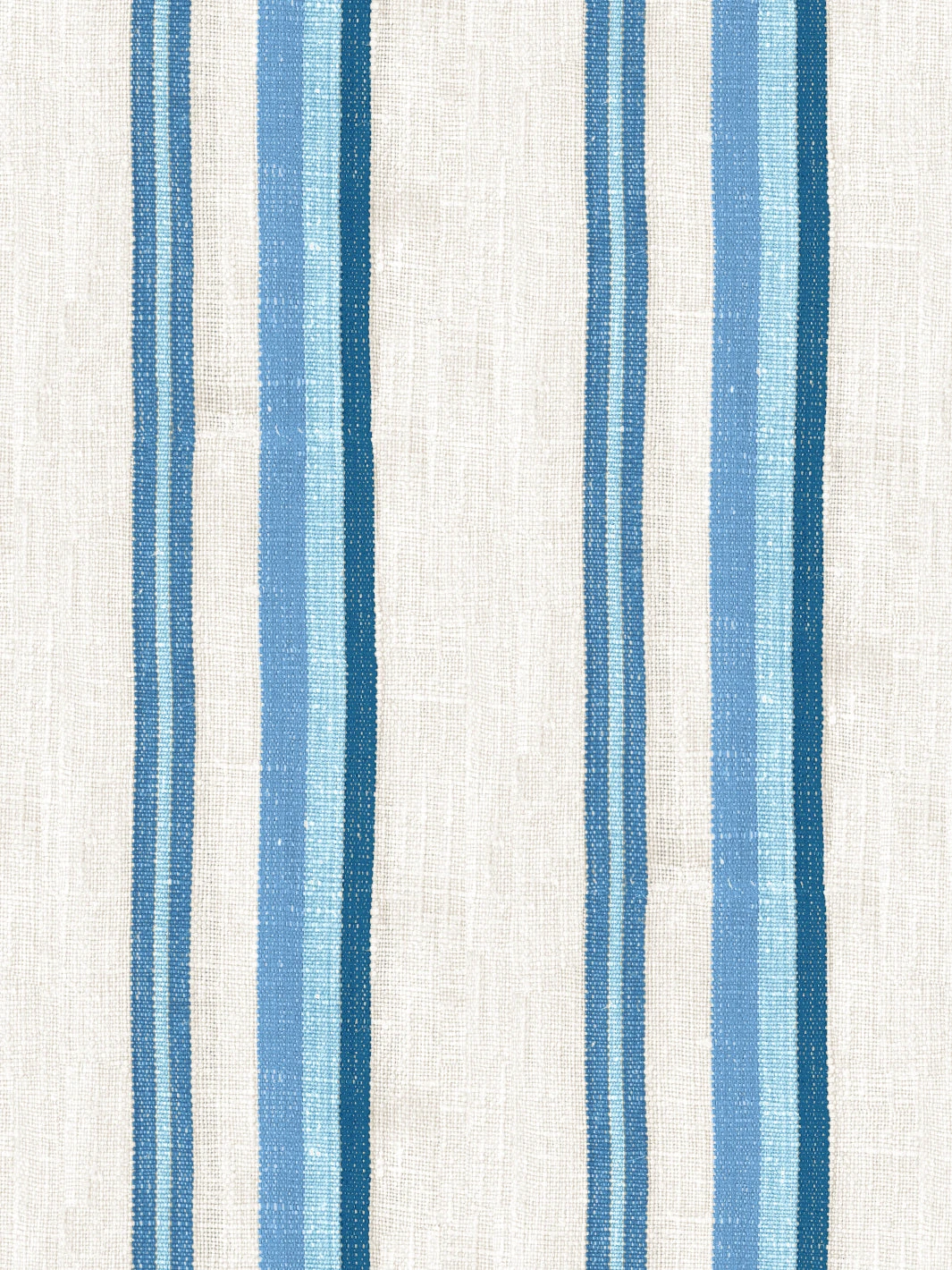 'Life Is A Banquet Stripe' Wallpaper By Lingua Franca - Blues 4 'Life Is A Banquet Stripe' Wallpaper By Lingua Franca - Blues - Image 2