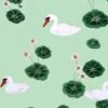 'Lily Pad Lake' Wallpaper By Carly Beck - Aventurine