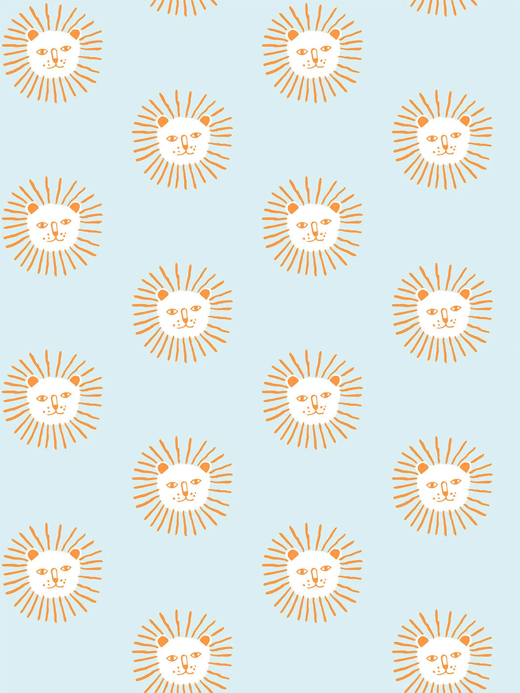 'Lion's Mane' Wallpaper By Tea Collection - Push Pop 3 'Lion's Mane' Wallpaper By Tea Collection - Push Pop