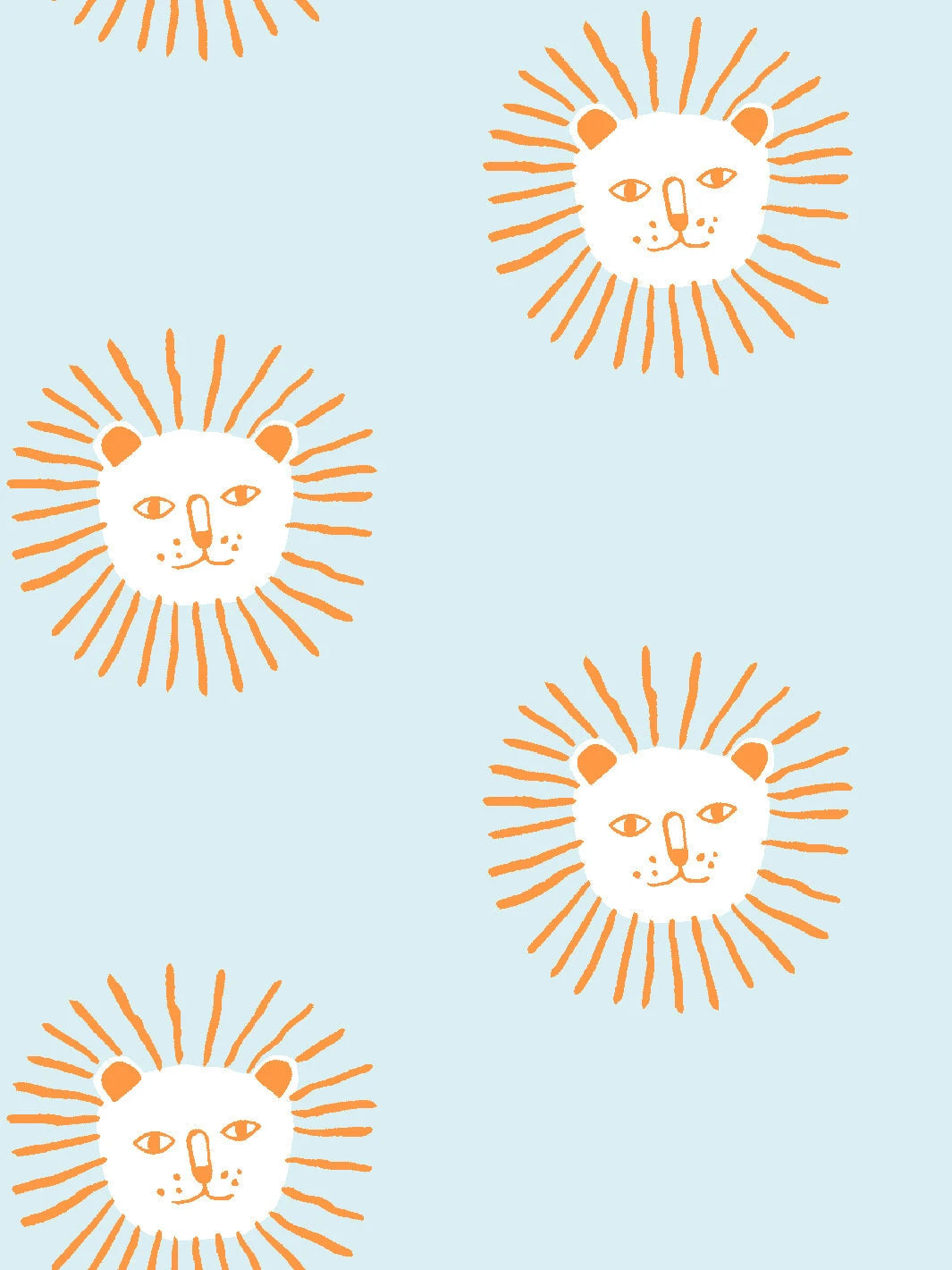 'Lion's Mane' Wallpaper By Tea Collection - Push Pop 5 'Lion's Mane' Wallpaper By Tea Collection - Push Pop - Image 3