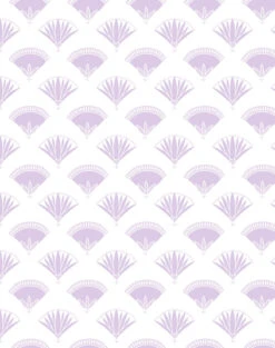 'Lotus Papyrus' Wallpaper By Tea Collection - Lavender