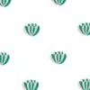 'Lotus' Wallpaper By Clare V. - Emerald / Pink -Wallpaper Store Lotus Emerald Pink Product a9dd22ea 5384 4ee0 a9a0 0e98e3262568