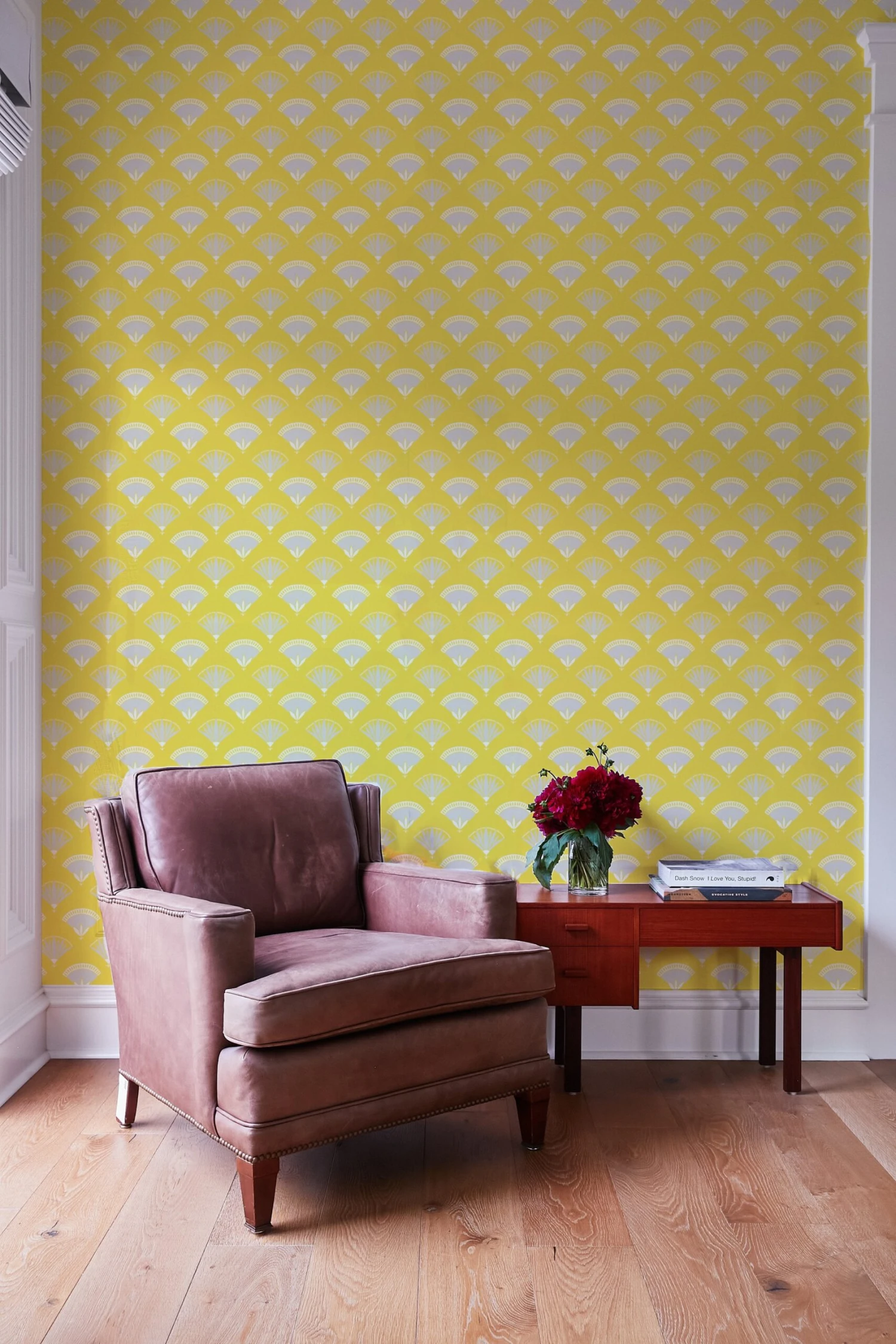 'Lotus Papyrus' Wallpaper By Tea Collection - Daffodil 4 'Lotus Papyrus' Wallpaper By Tea Collection - Daffodil - Image 2