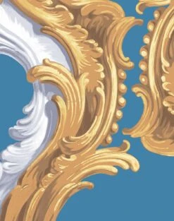 'Louie Whoey' Wallpaper By Wallshoppe - Lapis -Wallpaper Store LouieWhoey forweb detail lapis 46d2000c 659d 41b6 8a4e f46bea4a6b5c