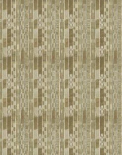 'Small Madison Stripe' Wallpaper By Chris Benz - Tan