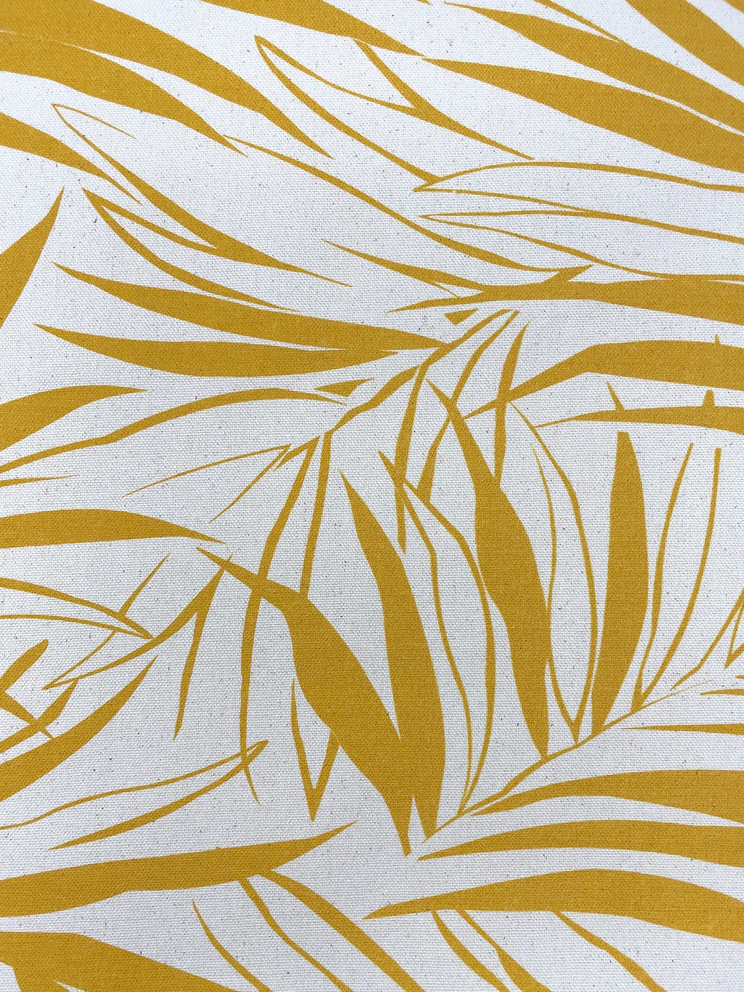 'Fabric By The Yard - Majesty Palm - Gold On Raw Canvas 4 'Fabric By The Yard - Majesty Palm - Gold On Raw Canvas - Image 2