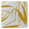 'Fabric By The Yard - Majesty Palm - Gold On Raw Canvas -Wallpaper Store Majesty Palm Gold Raw Canvas Detail